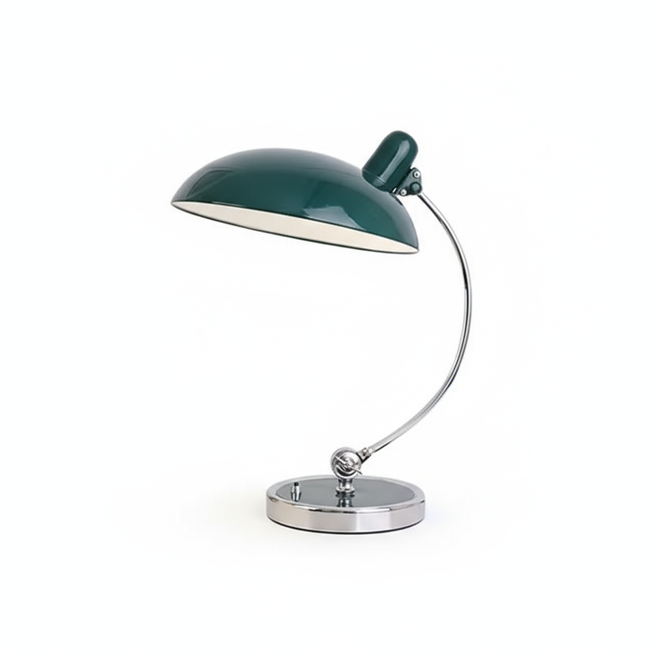 Table Lamp - Curved Arm with Dome Shade