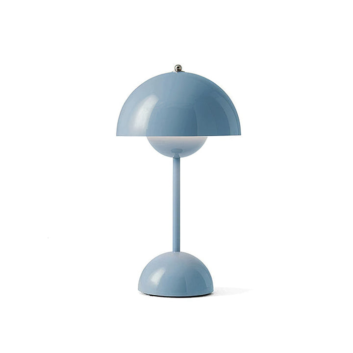 Table Lamp Dome Shade Mushroom Shape Rounded Base