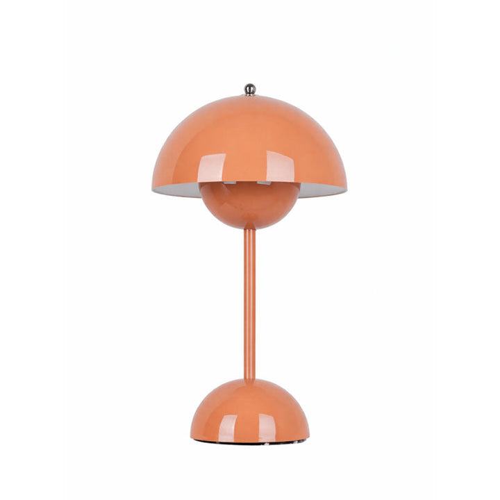 Table Lamp Dome Shade Mushroom Shape Rounded Base