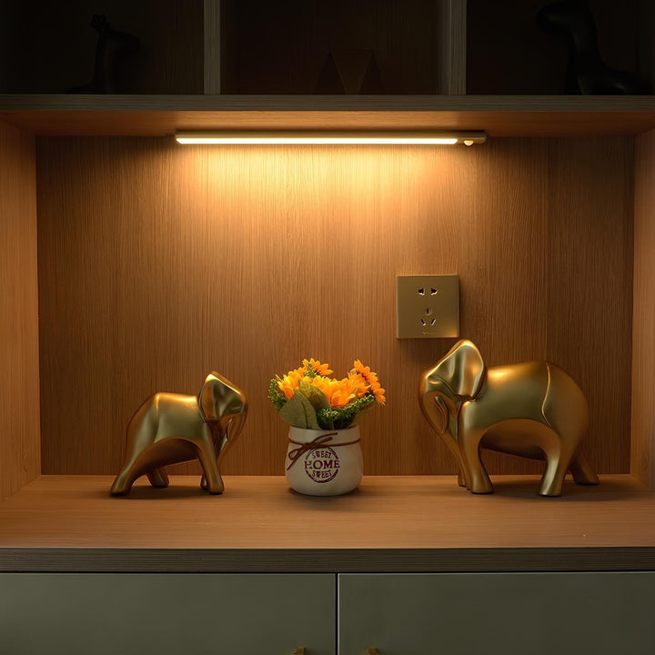 Under Cabinet Light with Motion Sensor - Rechargeable LED Closet Light Bar