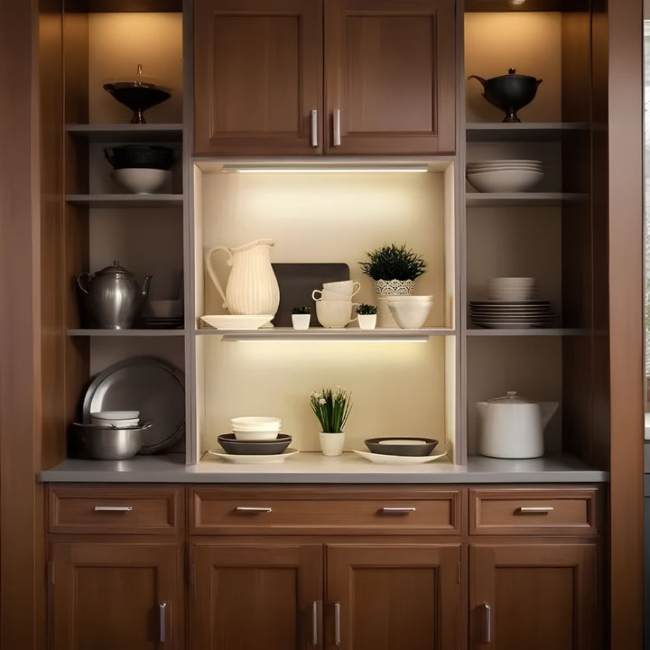Under Cabinet Light with Motion Sensor - Rechargeable LED Closet Light Bar