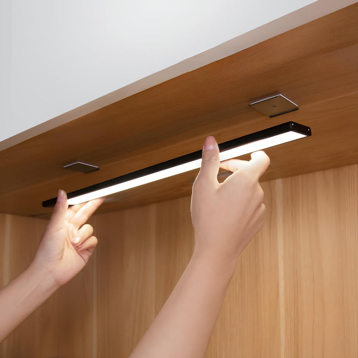 Under Cabinet Light with Motion Sensor - Rechargeable LED Closet Light Bar