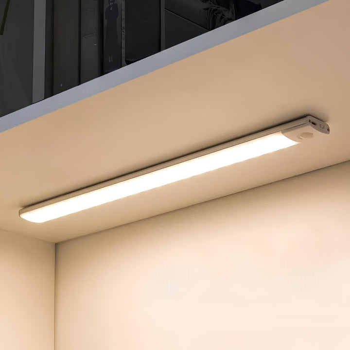 Under Cabinet Light with Motion Sensor - Rechargeable LED Closet Light Bar