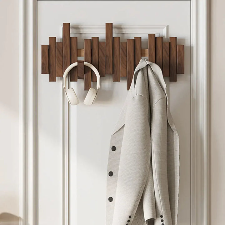Wall Coat Rack - Fold-Out Hook Wall Rack