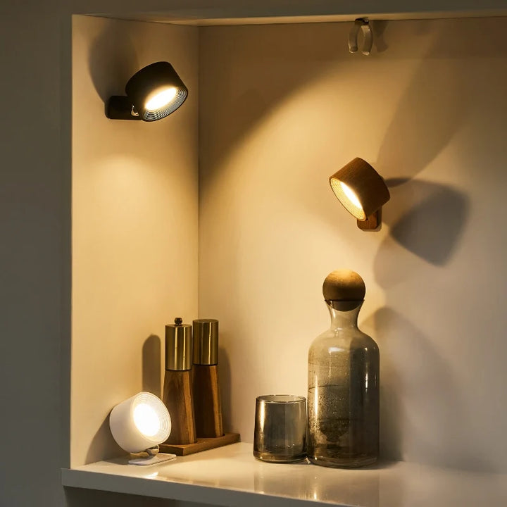 Wall Mounted LED Spot Lamp - Adjustable Round Head Accent Light