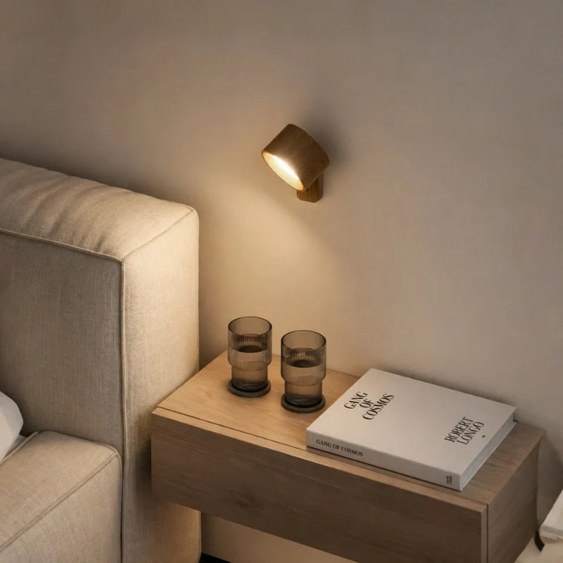 Wall Mounted LED Spot Lamp - Adjustable Round Head Accent Light