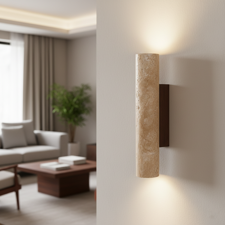 Wall Mounted Sconce Lamp - Cylindrical Column Shade