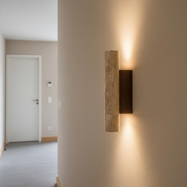Wall Mounted Sconce Lamp - Cylindrical Column Shade