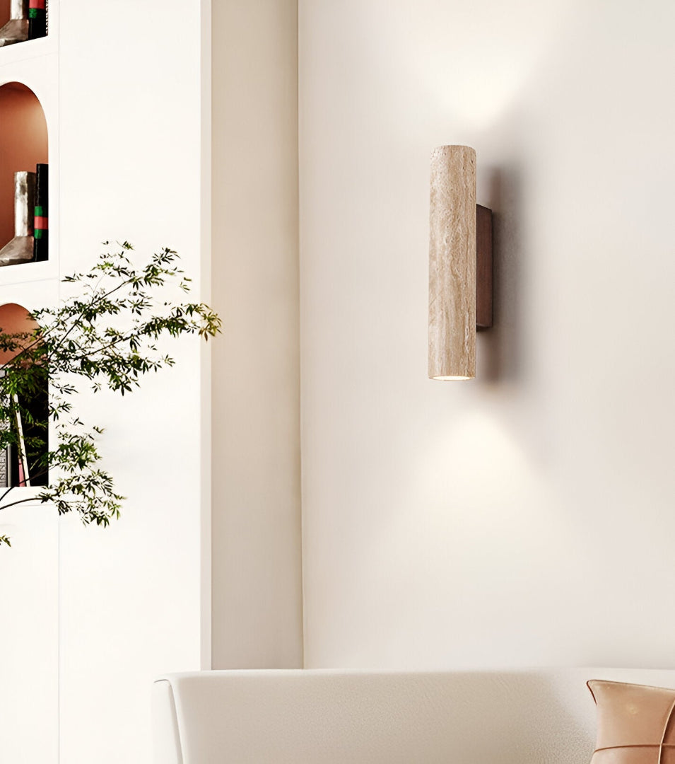 Wall Mounted Sconce Lamp - Cylindrical Column Shade