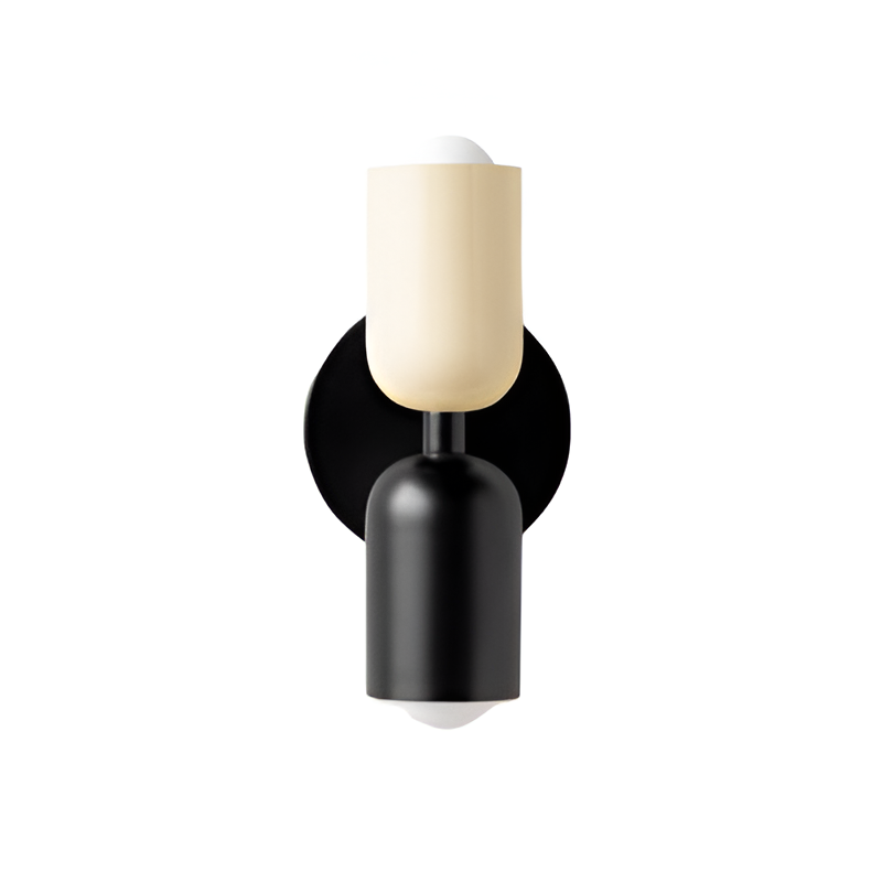 Wall Mounted Sconce Lamp - Dual Capsule Shade