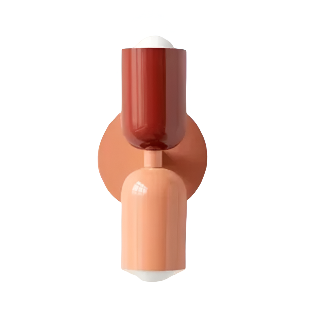 Wall Mounted Sconce Lamp - Dual Capsule Shade