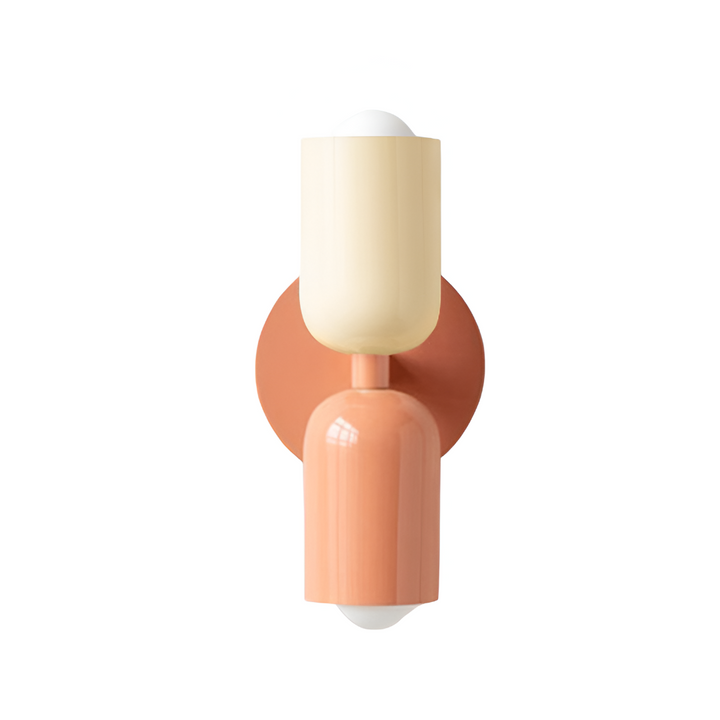 Wall Mounted Sconce Lamp - Dual Capsule Shade