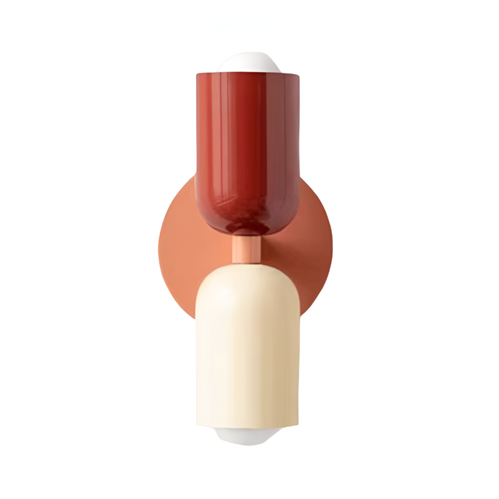 Wall Mounted Sconce Lamp - Dual Capsule Shade