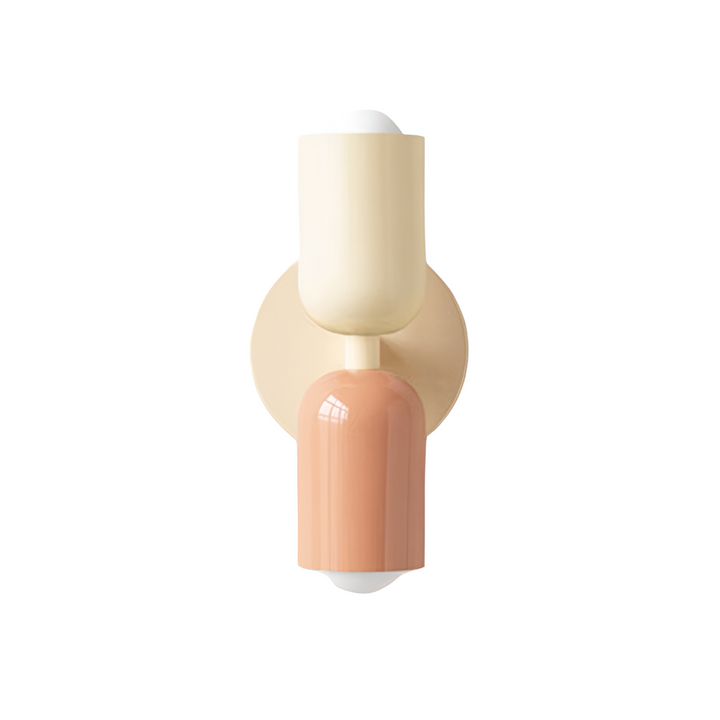Wall Mounted Sconce Lamp - Dual Capsule Shade