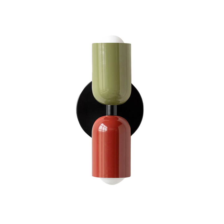 Wall Mounted Sconce Lamp - Dual Capsule Shade