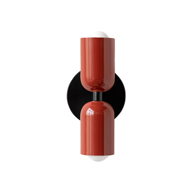 Wall Mounted Sconce Lamp - Dual Capsule Shade