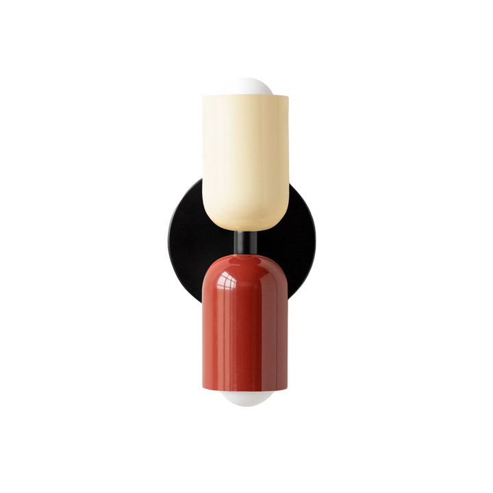 Wall Mounted Sconce Lamp - Dual Capsule Shade