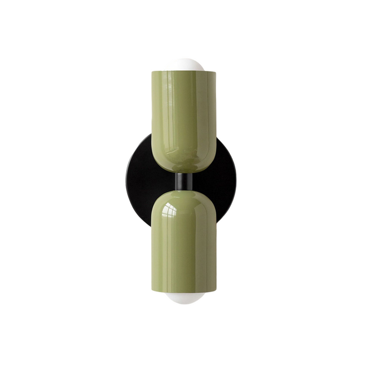 Wall Mounted Sconce Lamp - Dual Capsule Shade