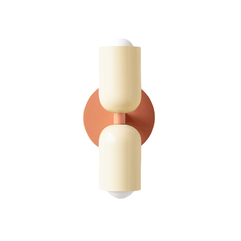 Wall Mounted Sconce Lamp - Dual Capsule Shade
