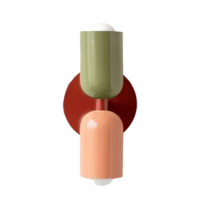 Wall Mounted Sconce Lamp - Dual Capsule Shade