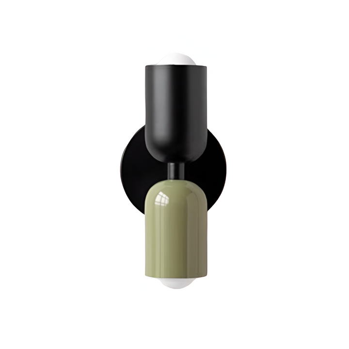 Wall Mounted Sconce Lamp - Dual Capsule Shade