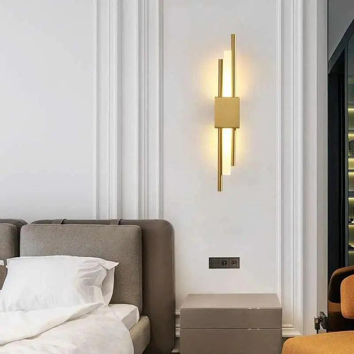 Wall Mounted Sconce Lamp - Dual Linear Tube Bar Light
