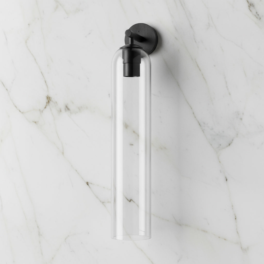 Wall Mounted Sconce Lamp - Elongated Cylinder Shade