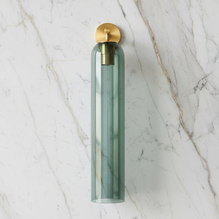Wall Mounted Sconce Lamp - Elongated Cylinder Shade