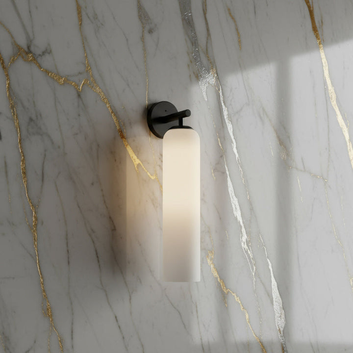 Wall Mounted Sconce Lamp - Elongated Cylinder Shade