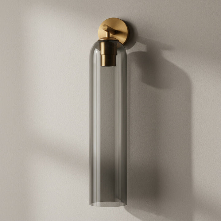 Wall Mounted Sconce Lamp - Elongated Cylinder Shade