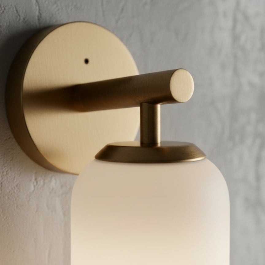 Wall Mounted Sconce Lamp - Elongated Cylinder Shade