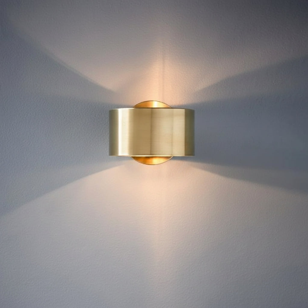 Wall Mounted Sconce Lamp - Open Cylinder Shade