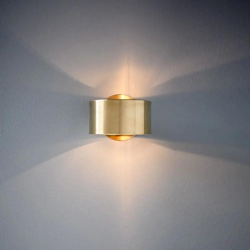 Wall Mounted Sconce Lamp - Open Cylinder Shade