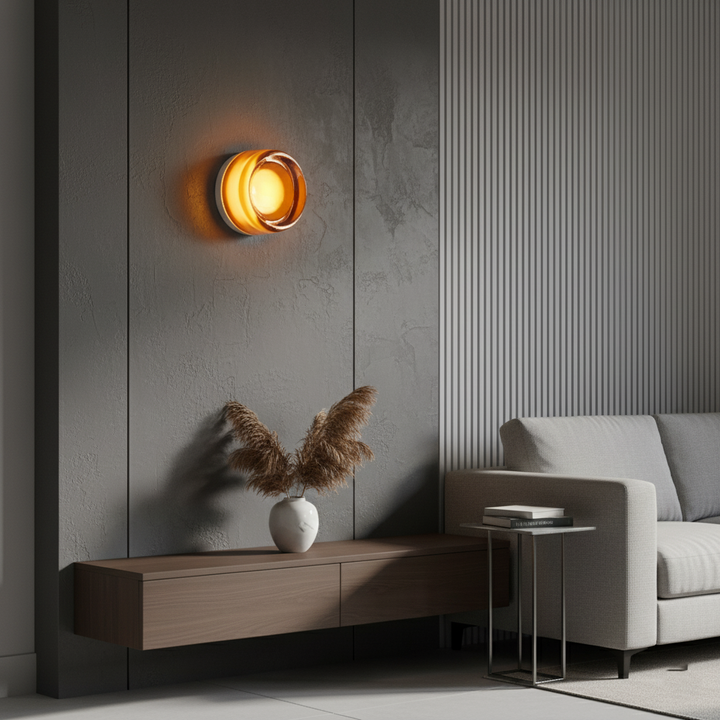 Wall Mounted Sconce Lamp - Round Dome Shade