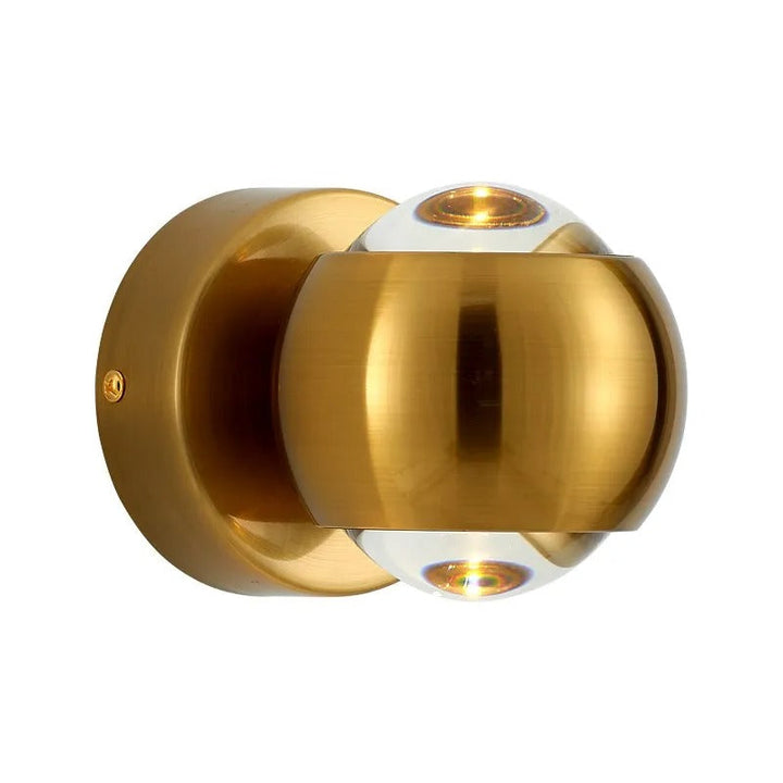 Wall Mounted Sconce Lamp - Spherical Up and Down Light