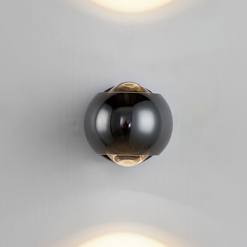 Wall Mounted Sconce Lamp - Spherical Up and Down Light