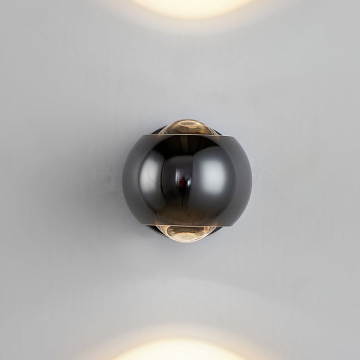 Wall Mounted Sconce Lamp - Spherical Up and Down Light