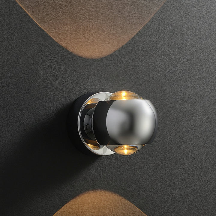 Wall Mounted Sconce Lamp - Spherical Up and Down Light