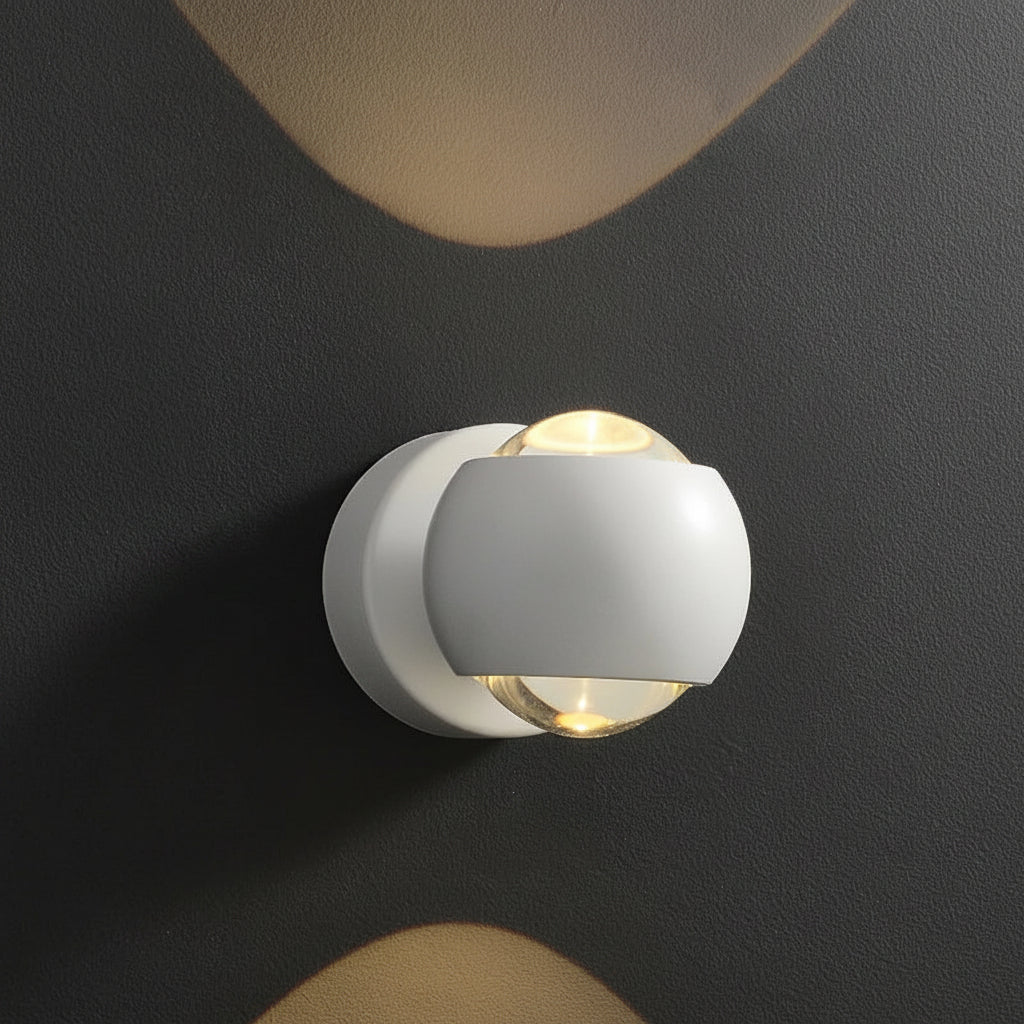 Wall Mounted Sconce Lamp - Spherical Up and Down Light