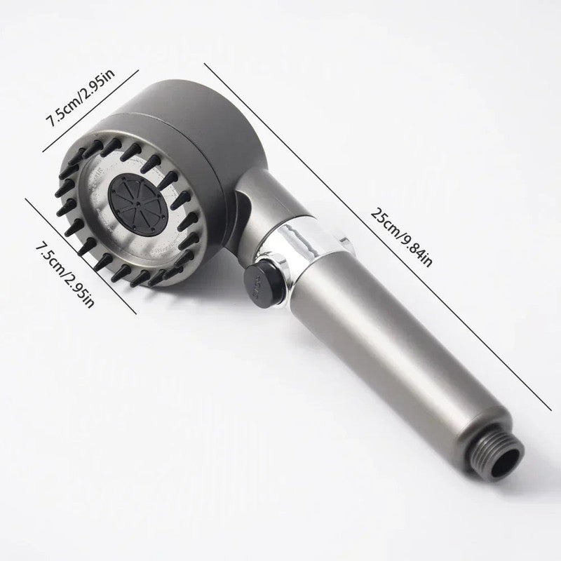 Adjustable High-Pressure Shower Head with Water Filter