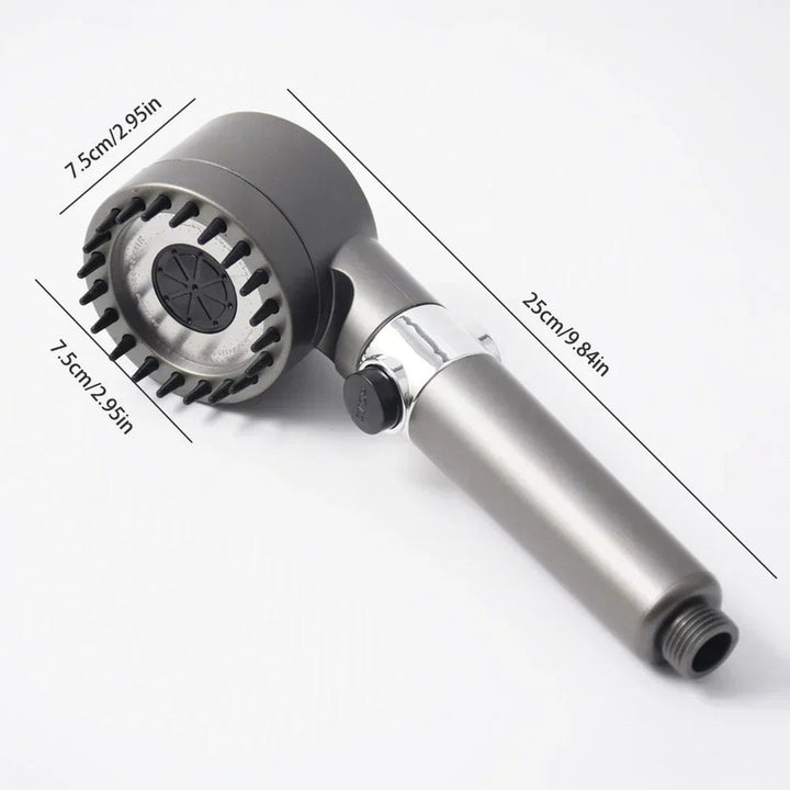 Adjustable High-Pressure Shower Head with Water Filter
