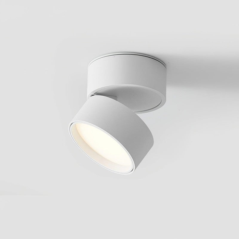 Adjustable Surface-Mounted LED Ceiling Spotlight - Modern Minimalist