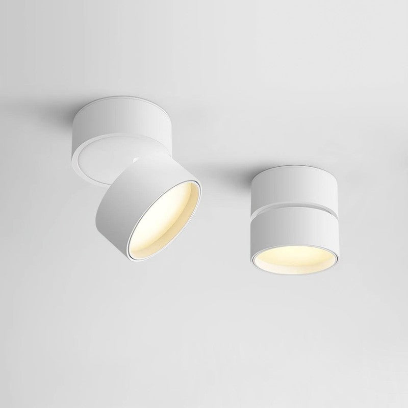 Adjustable Surface-Mounted LED Ceiling Spotlight - Modern Minimalist