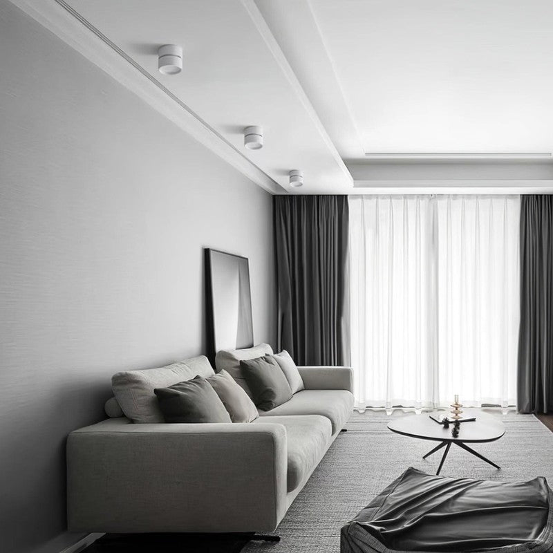 Adjustable Surface-Mounted LED Ceiling Spotlight - Modern Minimalist