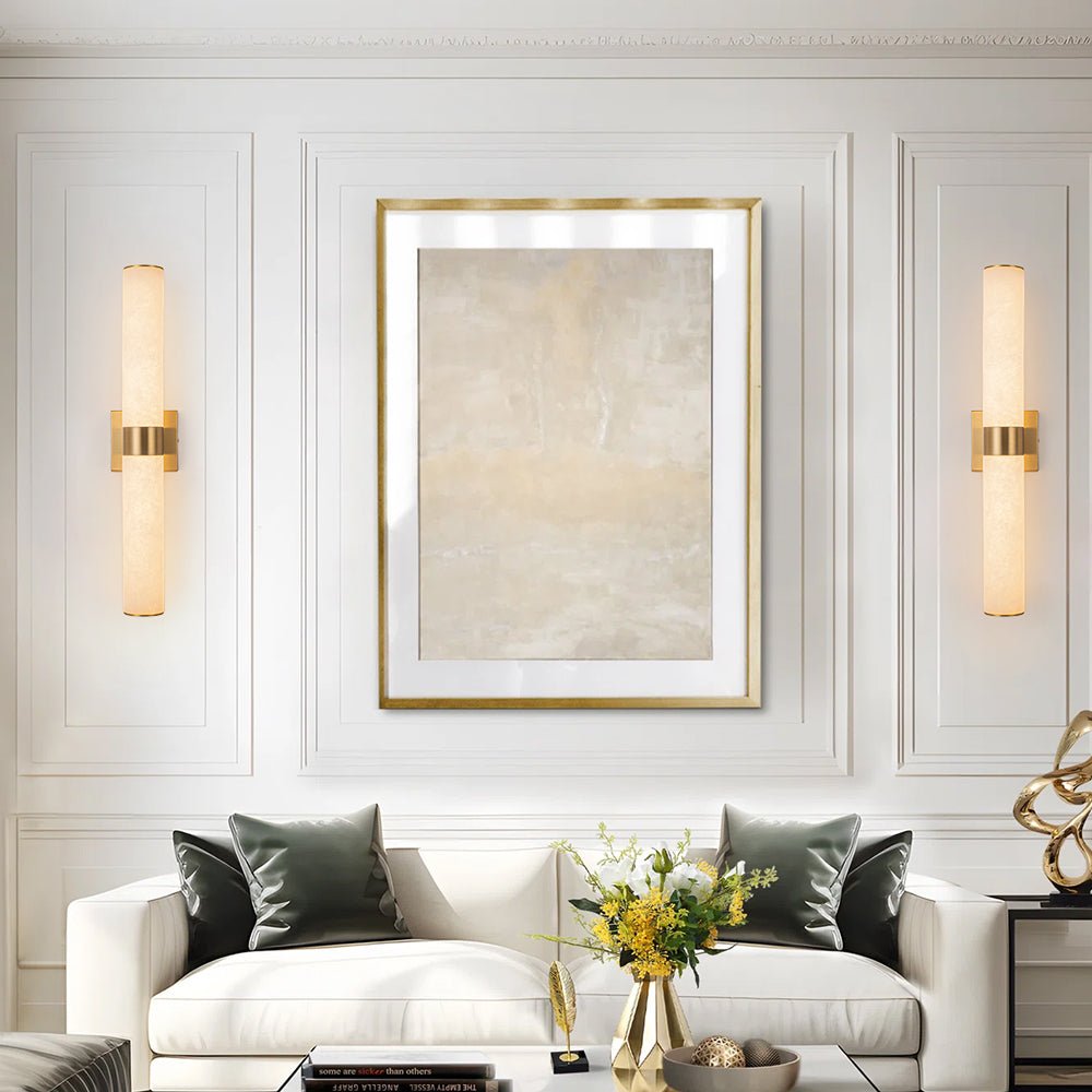 Alabaster Linear Wall Light | Modern Dimmable LED Wall Sconce