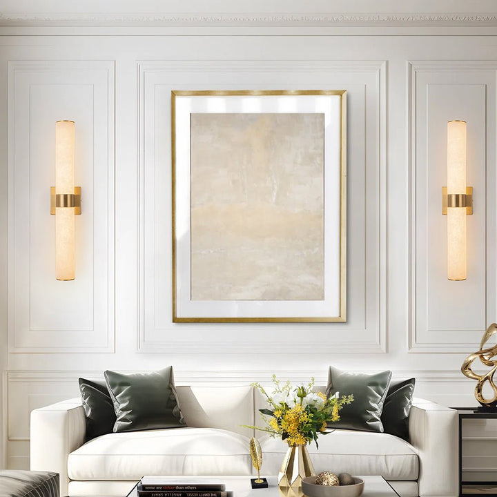 Alabaster Linear Wall Light | Modern Dimmable LED Wall Sconce