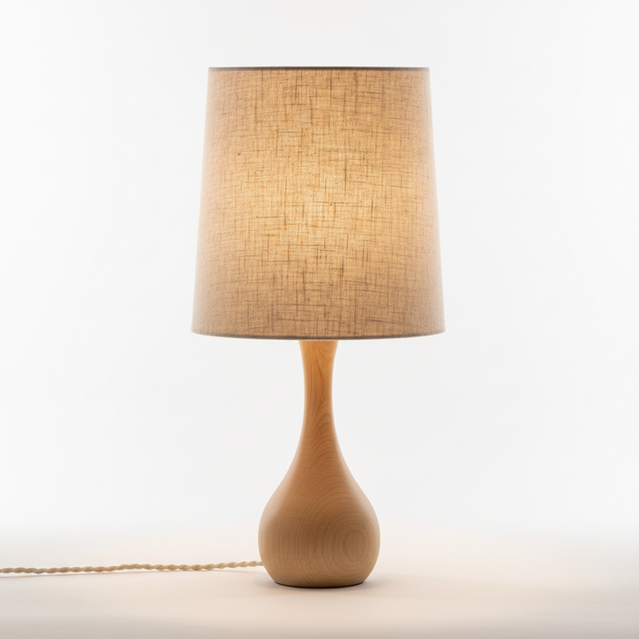 Aldea Linen Drum Table Lamp