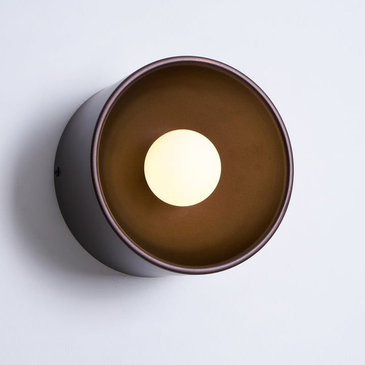 Anton Mini Wall Lamp - Cylindrical Drum Shade