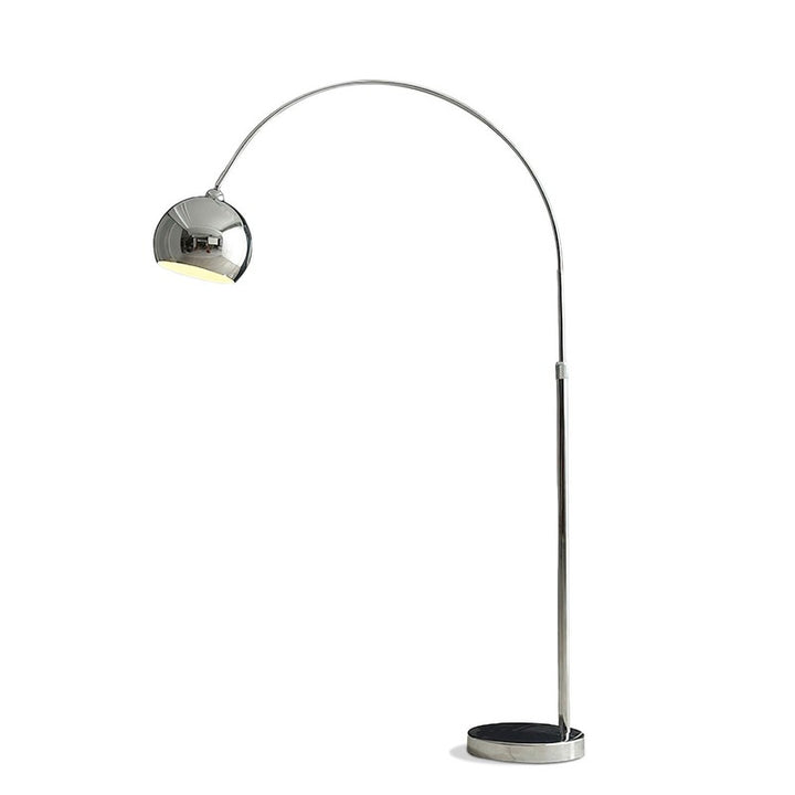 Arc Floor Lamp - Curved with Dome Shade