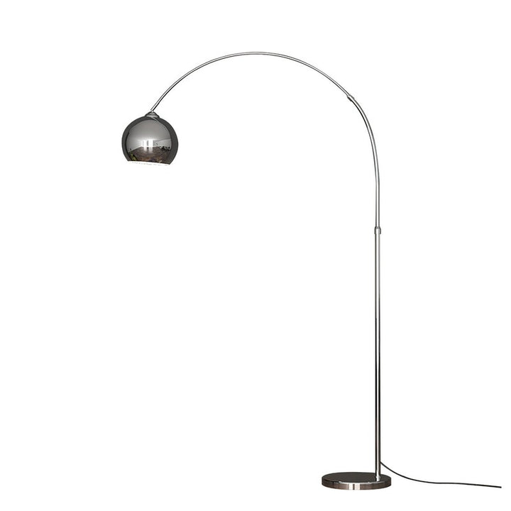 Arc Floor Lamp - Curved with Dome Shade